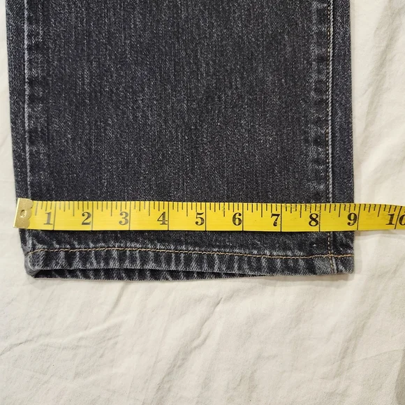 Calvin Klein Black Denim Straight Leg Jeans - Mens Size 34 - Picture 12 of 12